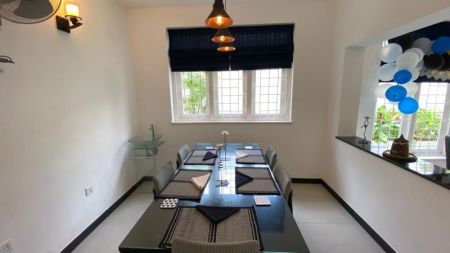 Dining room - Fully Restored 3 Bed  2 Bathrooms 11.5 Perches Single Storeyed House Foreigners Preferred - 225,000/=