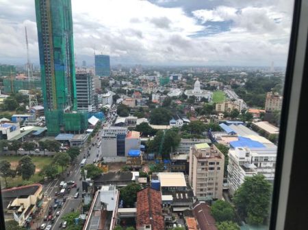 Balcony - OnThree20 - 02 Bedroom Furnished Apartment for Rent in Colombo 02 (A39)-RENTED