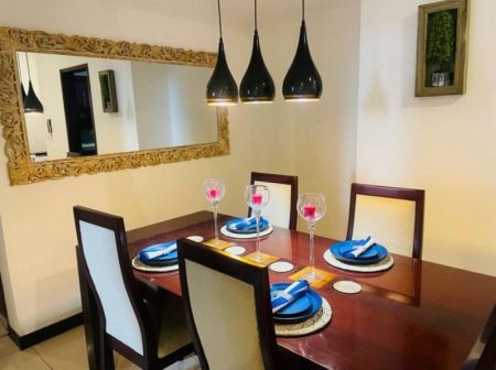 Dining room - OnThree20 - 02 Bedroom Furnished Apartment for Rent in Colombo 02 (A866)