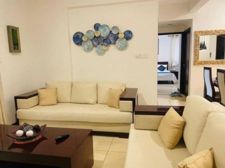 Living Room - OnThree20 - 02 Bedroom Furnished Apartment for Rent in Colombo 02 (A866)