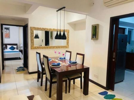 Dining room - OnThree20 - 02 Bedroom Furnished Apartment for Rent in Colombo 02 (A866)