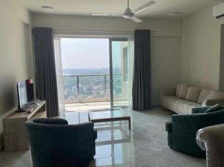 Living Room - Capital Heights 3 BR Apartment For Rent Higher Floor 