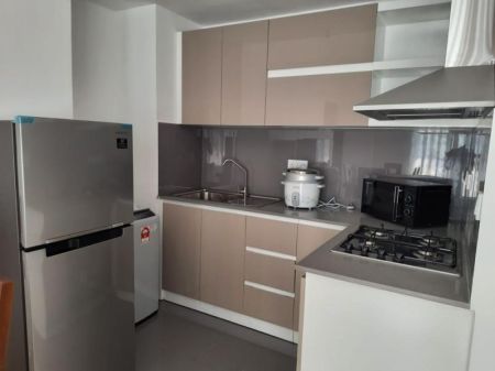 Kitchen - ￭ Porshia Skyline Residencies ￭ 02 Bedrooms ￭ For Rent ￭ (NK762)
