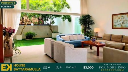 Living Room - MULTIPLE LISTINGS | HOUSES FOR RENT in Battaramulla | 3 Bedrooms to 6 Bedrooms | Prices starting from $1,800