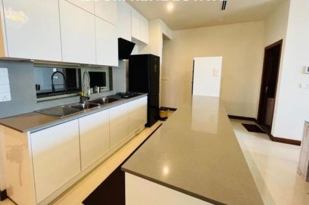 Kitchen - 2 Bedroom Furnished Apartment for Rent at the Prime Grand Ward Place Colombo 7