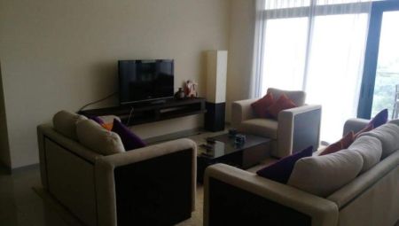 Living Room - Apartment For Rent In Colombo 06 ( File Number 1154b/1 )havelock City