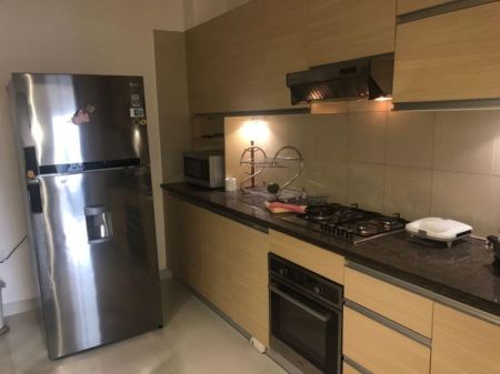 Kitchen - Iconic 2 Bedroom apartment for rent in Rajagiriya for Rs. 2.25 lakhs (per month negotiable)