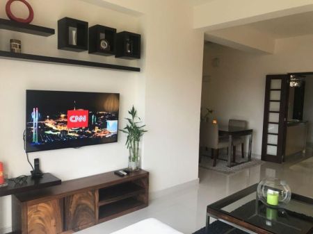 Living Room - Iconic 2 Bedroom apartment for rent in Rajagiriya for Rs. 2.25 lakhs (per month negotiable)