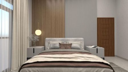 Bedroom - 3 Story Brand new house for sale in Pelawatta 