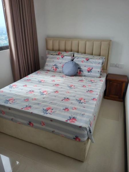 Bedroom - Trizen/03beds/high-end/furnished/for rent or sale in Colombo-02/Union Place 