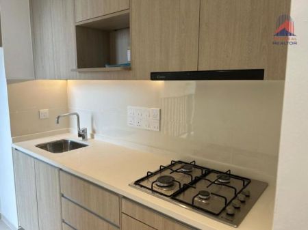 Kitchen - Brand New, 02 Bedroom Unfurnished Apartment to Rent at Trizen 