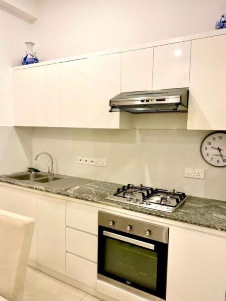 Kitchen - (S734) 2 Bedroom apartment for rent in Colombo 5 for Rs. 2.10 lakhs (Per Month)