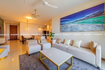 Living Room - Apartment for Rent - The Grand - Colombo 07 | LKR 700,000