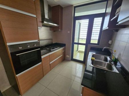 Kitchen - Havelock City - 03 Bedroom Unfurnished Apartment for Rent in Colombo 05 (A1369)