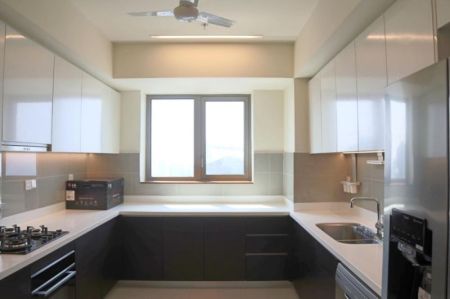 Kitchen - Sky-High Luxury: Stunning 5-Bedroom Penthouse with Panoramic Views at Cinnamon Life , Colombo 2 