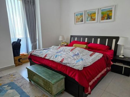 Bedroom - Spacious Duplex Apartment for Rent in Park Heights, Colombo 5!