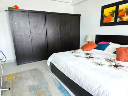 Bedroom - Spacious Duplex Apartment for Rent in Park Heights, Colombo 5!