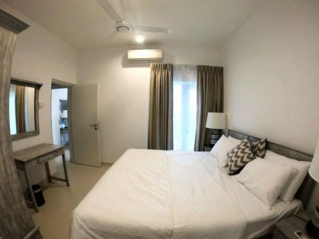 Bedroom - Sea View Higher Floor Fairway Galle Fully Furnished 2 Bed 2 Bath Apartment for Rent Sri Lanka