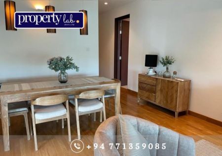 Dining room - Furnished 2BR Apartment for rent in Luna Tower | LKR 450,000/-