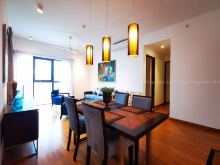 Dining room - 2 Bedroom apartment for rent in Colombo 2