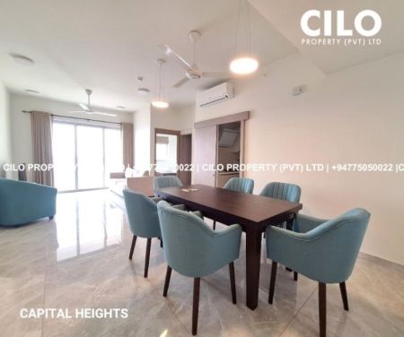 Dining room - 2 bedrooms furnished higher floor ready for rent in Rajagiriya 