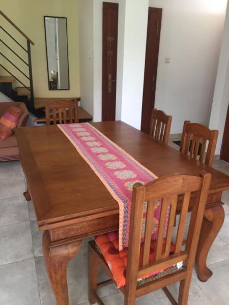 Dining room - 2 Bedroom house for rent in Colombo 5 Isipathana Mawatha