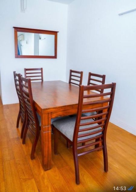 Dining room - Fully Furnished apartment for rent in Colombo 5 