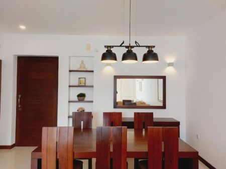 Dining room - Avanue-IX/sea view/03beds/for rent in Dehiwala 