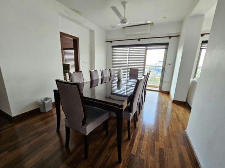 Dining room - Iconic 110 - 05 Bedroom Furnished Penthouse For Rent in Rajagiriya (A3032)