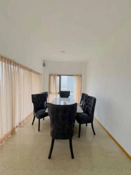 Dining room - Altair- 03 Bedroom Furnished Apartment for Rent in Colombo 02 (A3881)