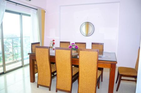 Dining room - 5 Bedroom apartment for rent in Rajagiriya Iconic 110