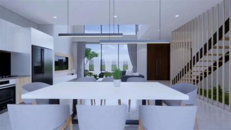 Dining room - Luxury 3 Bedroom house in Kegalle for Rs. 19.80 million (New Construction)