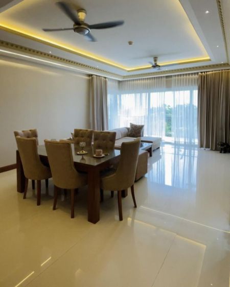 Dining room - Fully Furnished 03 Bed Apartment for Rent in Rajagiriya  Clearpoint Residencies