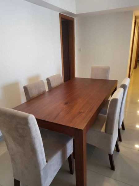 Dining room - Fully Furnished 3 Bed Room apartment from Havelock City 