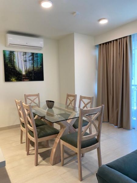 Dining room - (A12808) Colombo City Center - 02 Bedroom Furnished Apartment For Rent