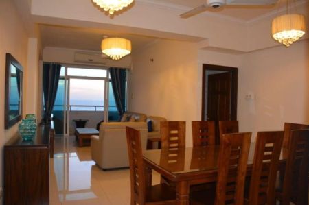 Dining room - Short terms sea view Apartment for rent @ Dehiwala