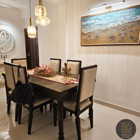 Dining room - Iconic Galaxy - 3 Bedroom Apartment for Rent in Rajagiriya for Rs. 3.50 Lakhs (Per Month)