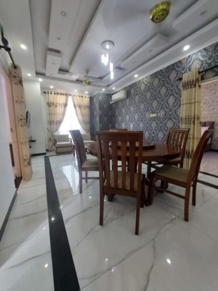 Dining room - 3BHK Fully Furnished Apartment For Sale in Wellawatta Landside- 15 Meter to Galle Road