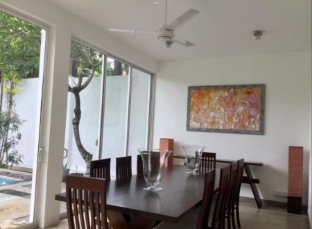 Dining room - Beautiful luxury villa with a large swimming pool 