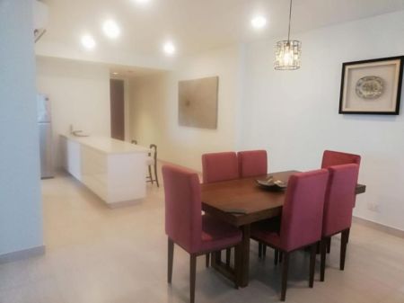 Dining room - (A12307) Colombo City Center - 02 Rooms Furnished Apartment for Rent