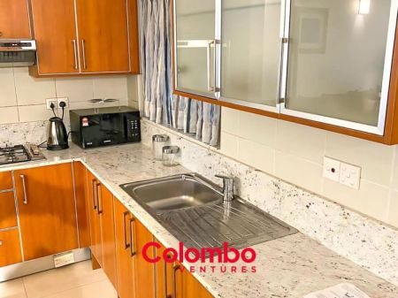 Kitchen - HEDGES COURT – 2 Bedroom Fully Furnished Apartment for SALE – Colombo 10 bordering Colombo 7 near General Hospital 