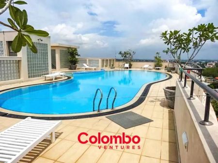 Pool - HEDGES COURT – 2 Bedroom Fully Furnished Apartment for SALE – Colombo 10 bordering Colombo 7 near General Hospital 