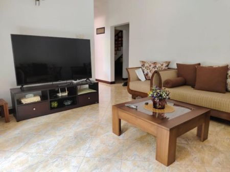 Living Room - 2 Story Gated Community House for Sale - Nawala