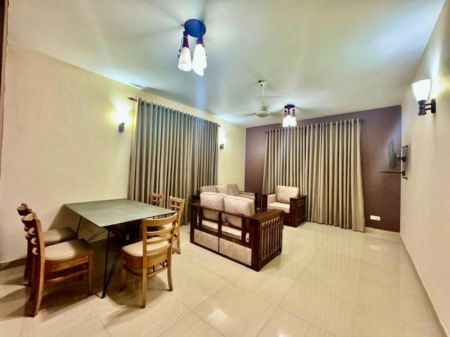 Living Room - Fully furnished 3 Bedroom apartment for rent in Colombo 5