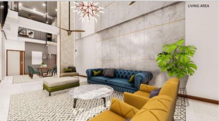 Living Room - Brand New Duplex Apartment For Sale At Colombo-03