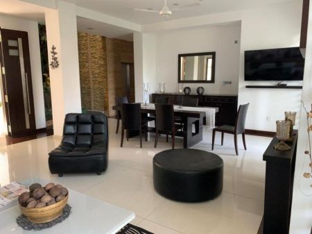 Living Room - Ref-(P-sh-72)  Super Luxury House for Rent  in colombo 5