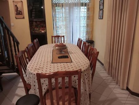 Dining room - Furnished House for Rent in Dehiwala