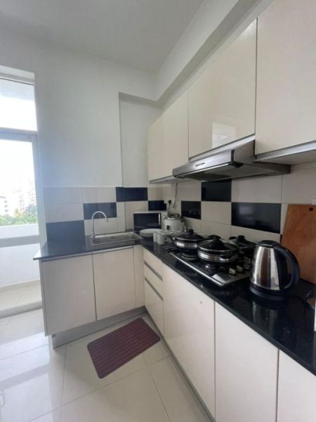 Kitchen -  COLOMBO APARTMENT - 3 Bedroom Fully Furnished Apartment Rental in Wellawatta