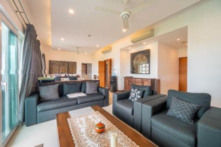 Living Room - Rajagiriya Sky Garden 4 BR Apartment For Sale Fully Furnished 