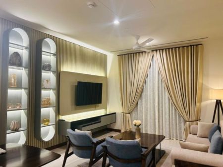 Living Room - Luxury 2 Bedroom Apartment for rent at Prime Grand 